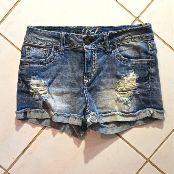 Wallflower Pants - Wallflower Denim Shorts (see measurements for size) Distressed Jeans Summer
